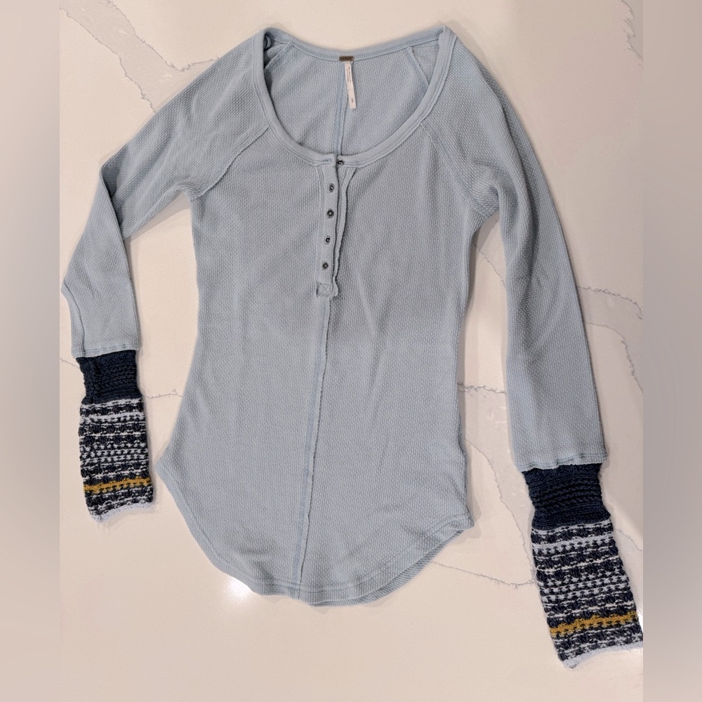 Free people henley cuff
